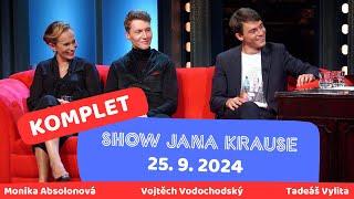 Celý díl - Show Jana Krause 25. 9. 2024