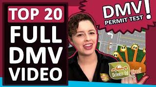 Full Video: DMV Written Knowledge Test Questions Testers Get Wrong This Past Year Compared to Before