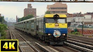 4K LIRR a Long Friday Rush Hour at Forest Hills