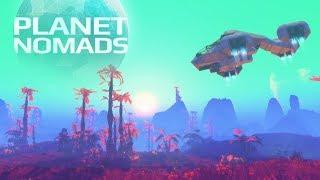 Planet Nomads Gameplay - Terraforming Survival Building Sandbox Sim!