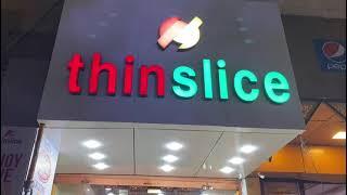 thinslice - The Italian thin crust pizza restaurant at Tariq Road Karachi