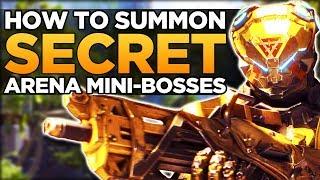 How to Summon ALL SECRET Arena Mini-Bosses | Anthem Cataclysm Guide [SPOILERS]