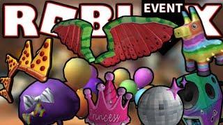 HOW TO GET ALL PIZZA PARTY EVENT ITEMS! | ROBLOX Pizza Party Event 2019