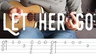 Fingerstyle Ukulele Tutorial - Let her go by Passenger