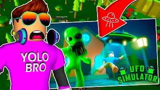 СИМУЛЯТОР ПРИШЕЛЬЦЕВ UFO SIMULATOR В РОБЛОКС! ROBLOX