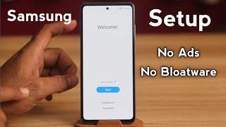 Samsung Setup Ads & bloatware free experience | Samsung Ads Problem Fix 100%