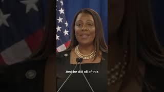 'Art of the steal': AG James flames Trump