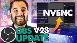 NEW OBS v23 NVENC!!! - Tutorial & Comparison to x264 Medium