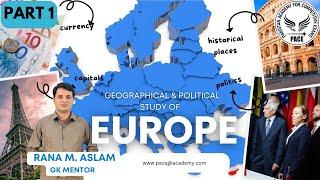 Europe Continent complete lecture| World Geography