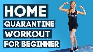 Quarantine Workout for Beginner (NO EQUIPMENT)