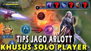 CARA MAIN ARLOTT TERBARUBUILD EMBLEM DAN ITEM ARLOTT TERSAKITGAMEPLAY ARLOTT-MOBILE LEGENDS #mlbb