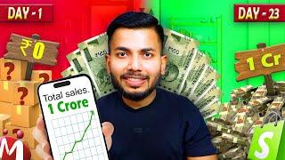 ₹1 Crore in 23 Days with Indian Dropshipping (FULL CASE STUDY)