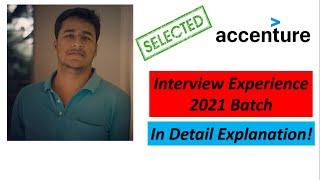 Accenture Interview Experience | ASE PROFILE | Interview Questions 