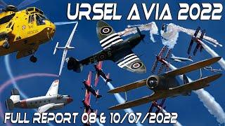 Ursel AVIA Airshow 2022 Full Report .For the first time since 1997 a full airshow again .4Kᵁᴴᴰ