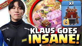 KLAUS attempts IMPOSSIBLE Log Launcher Kill Squad attack to SAVE NAVI! Clash of Clans