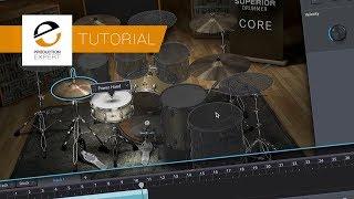 How To Get Drums Parts Down Fast Using Toontrack Superior Drummer 3 - Expert Tutorial