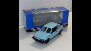 VAZ 2108 Lada made in USSR box 1990.  Scale diecast model car 1:43