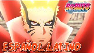 NARUTO activa el MODO BARION DOBLAJE OFICIAL Español Latino  | Boruto Naruto Next Generations 216