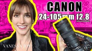 Canon RF 24-105mm f2.8 NOT for weddings?!! REVIEW