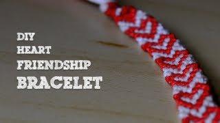 DIY Heart Friendship Bracelet