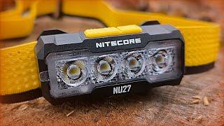 Nitecore NU27: Налобный фонарь с тремя разными спектрами света