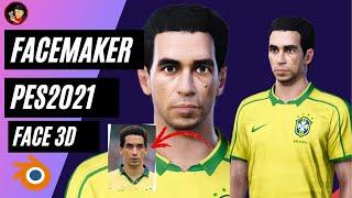 como criar face pes 2021 e ( como instalar face no pes 2021 )