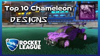 Top 10 Chameleon Designs - Rocket League