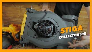 Обзор на газонокосилку Stiga Collector39E. Что внутри?