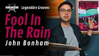 How to play: John Bonham - Fool in The Rain | Drum Groove Tutorial