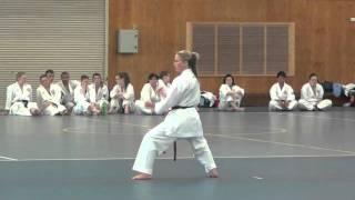 Hayley Carr: Kata Shisochin and grading highlights