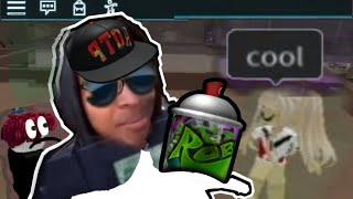 ROBLOX Spray paint Funny moments (MEMES)