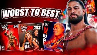 EVERY WWE 2K Game Ranked From WORST to BEST!
