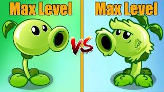 Plants Vs Zombies 2 Max Level Peashooter Vs Primal Peashooter