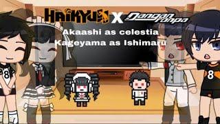 Haikyuu x Danganronpa| Haikyu react to their teammates as ???|