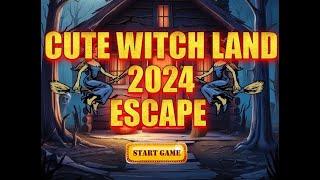 cute witch land 2024 escape video walkthrough