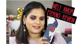 MELT COSMETICS AMOR ETERNO REVIEW, COMPARISON SWATCHES AND EYE LOOK | Karen Harris Makeup