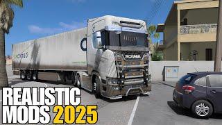 10 BEST REALISTIC MODS FOR ETS2 1.54 - EURO TRUCK SIMULATOR 2 2025