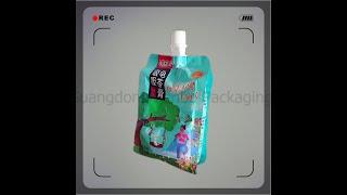 packaging spout pouch bag,flexible bag with resealable pour spout,pouch bag with spout