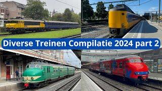 Diverse Treinen Compilatie 2024 part 2