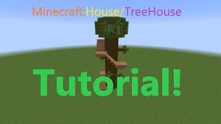 Minecraft House/TreeHouse Tutorial