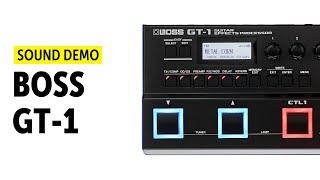 Boss GT-1 Sound Demo (no talking)