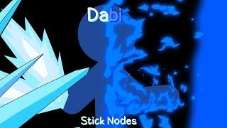 Heroes Battlegrounds - Dabi Moveset | Stick Nodes