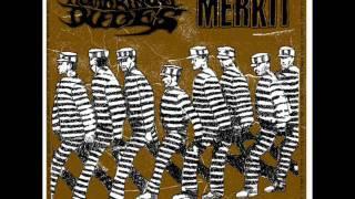 Merkit side of the Hombrinus Dudes/MERKIT split LP