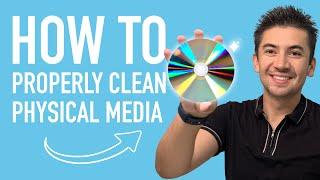 How to Properly Clean Your Physical Media | 4K UHD, Blu-Ray, CD, & DVD Discs