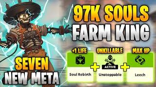 HYBRID SEVEN: 97K SOULS INSANE FARMING WITH META BUILD | Deadlock Gameplay