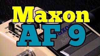 Maxon AF-9 Auto Filter Demo Auto Wah - Camilo Velandia