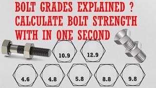 Bolt grade explained