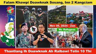 Nov 8 Zan: Falam Ah Doawknak Picang Suak, Inn 2 Kangciam. Thantlang Doawknak Ah Ralbawi Telin 10...