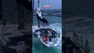 WATCH THE CAPTAIN EXPERTLY SAIL THIS BOAT THROUGH ROUGH WATERS!!! | CAPBRETON, FRANCE | BOAT ZONE