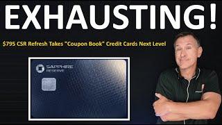 NEWS: Chase Sapphire Reserve $795 Credit Card Refresh is Official, and It's... Exhausting 
